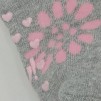 Fluffy socks with ABS pink grey_2