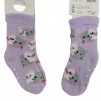 Baby Socks Half-Terry with ABS violet_1