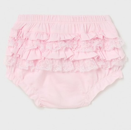 Elasticated Knickers For Baby Girl Pink