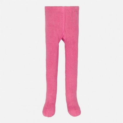 mayoral Plain tights for baby deep pink
