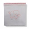 baby cotton embrace flannel pink elephant_1