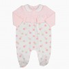 Long pyjamas for baby girl white pink_1