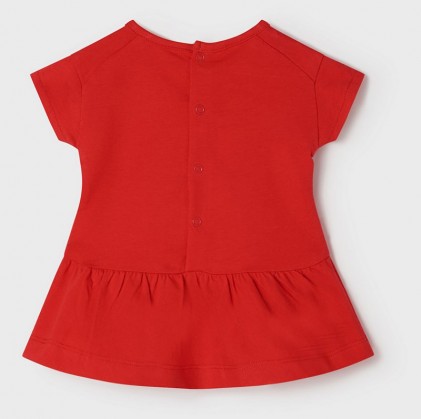 mayoral Baby red Jersey Dress