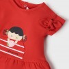 mayoral Baby red Jersey Dress_3