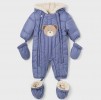Mayoral Baby padded snowsuit Bear Blue_1