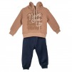 Children's Tracksuit With Camel Vest_2