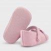 Βρεφικά Παπούτσια Μπαρέτες Με Φιογκάκι Ροζ_3