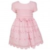 Φόρεμα Παιδικό Ροζ Γκιπούρ_1