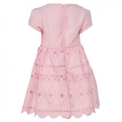 Φόρεμα Παιδικό Ροζ Γκιπούρ
