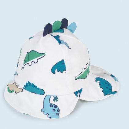 Βρεφικό Καπέλο Υφασμάτινο Αντηλιακό baby Dino