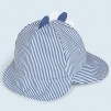 Βρεφικό Καπέλο Υφασμάτινο Αντηλιακό Μπλε_1