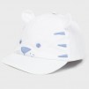 Βρεφικό Καπέλο Τζόκεϊ baby tigro White_1