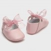 Baby Leatherette Barrettes Pink_1