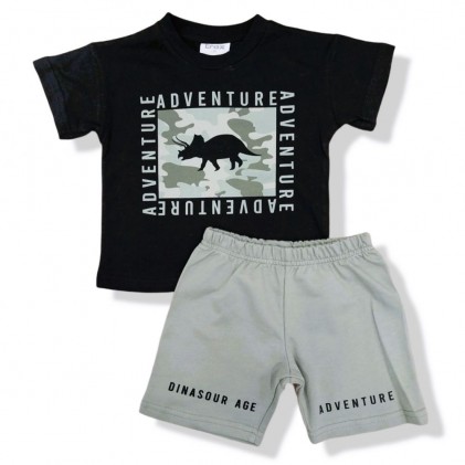 Spring set baby clothes grey