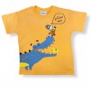 Children's Summer Clothing Set Gator Orange_2