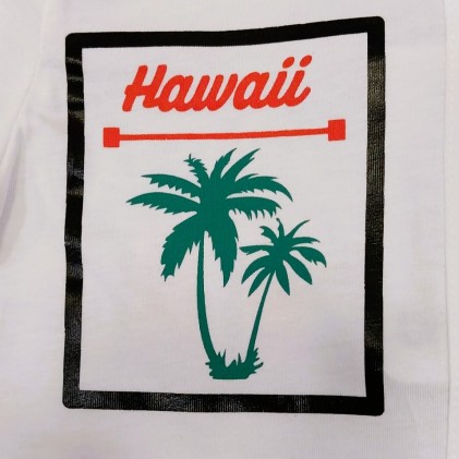 Καλοκαιρινό Σετ Αγόρια Hawaii White