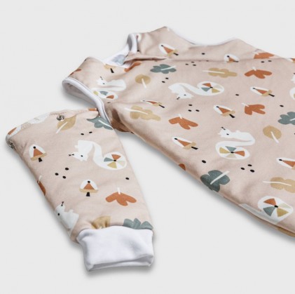 Fall-Spring Sleeping Bag Marble 1.0 Tog Squirrel Nude