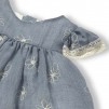 Baby Dress With Turquoise Pants_3