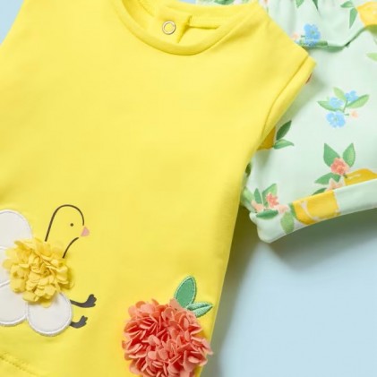 Baby Set of clothes mayoral Yellow Ment