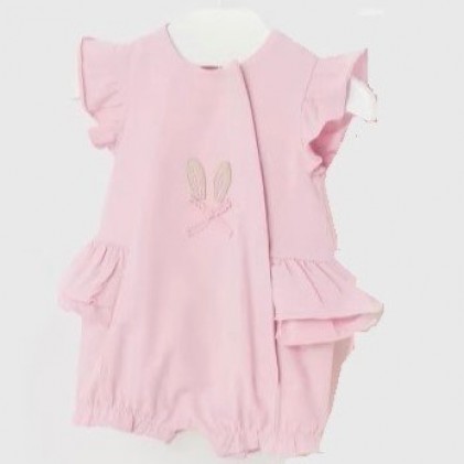 Baby Jumpsuit Pink bunnies