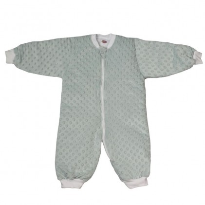 Sleeping Bag Childrens velour light green