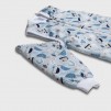 Baby Sleeping Bag  Classic 2.5 Tog Eco organic Turtle – blue_2