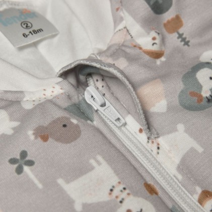 Winter baby Sleeping Bag Classic 2.5 Tog Safari Mint