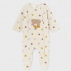 mayoral Baby girl pyjamas beige polka_1