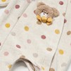 mayoral Baby girl pyjamas beige polka_2