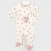 Velour pyjamas pink hart_1