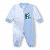 mayoral Long pyjamas for baby blue Pique_1