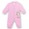 Long pyjamas for baby girl pink stars_1