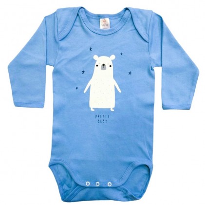 baby bodysuit long sleeve Snow bear