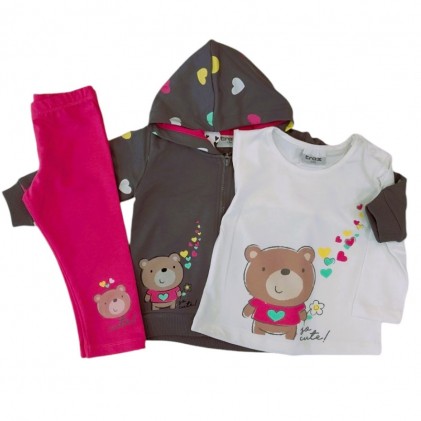 Baby Clothes Set For Girls Cute Bear