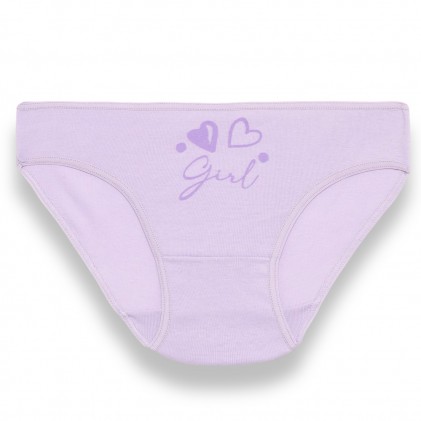 Pink love you panties for children