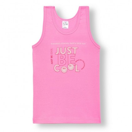 Sleeveless Girl Pink UnicornT-Shirt