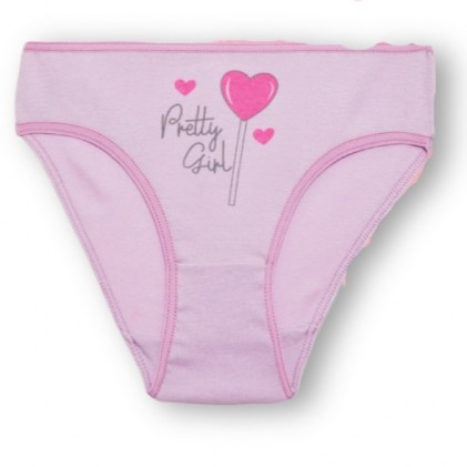 Pink panties for children smile