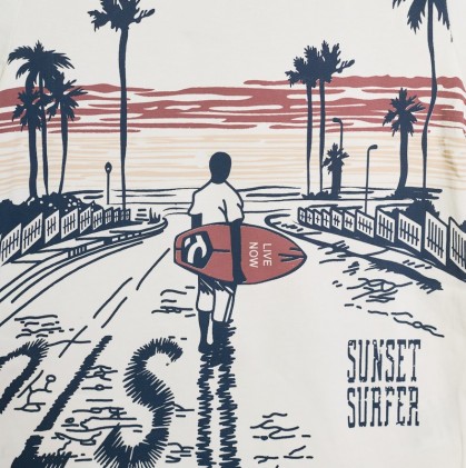 Καλοκαιρινό Παιδικό Σετ Sunset Surfer