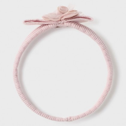 Ribbon with bow pink for Newborn girls