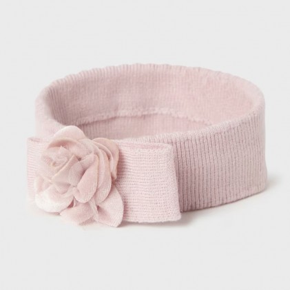 Ribbon with bow pink for Newborn girls