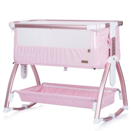 Chipolino baby Crib Little Boss Blush