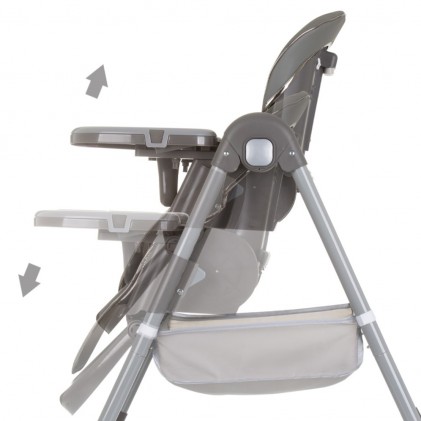 Chipolino High Chair First Spoon ash grey