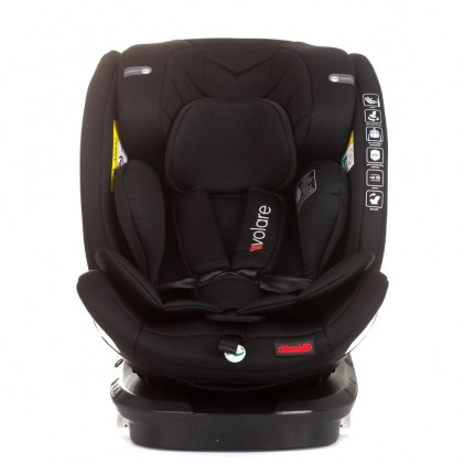 Chipolino Volare Κάθισμα Αυτοκινήτου i-Size 40-150cm ISOfix 360° Obsidian