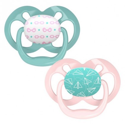 Dr. Brown’s™ Advantage™ Pacifier pink & mind