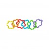 Chicco colorful teething rings for gum relief and sensory development_2