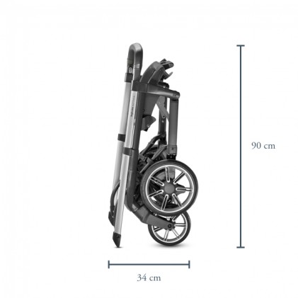 Inglesina Aptica Quattro Velvet Grey System Darwin