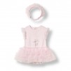 Baby Girl Jumpsuit White Pink_1