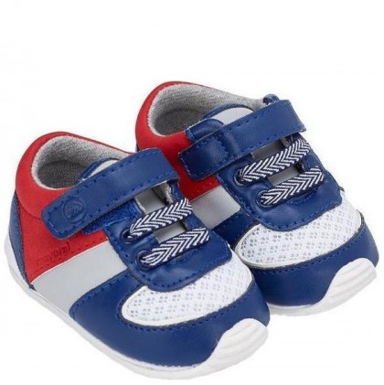 Παπούτσια Βρεφικά Αθλητικά Κόκκινο Μπλε