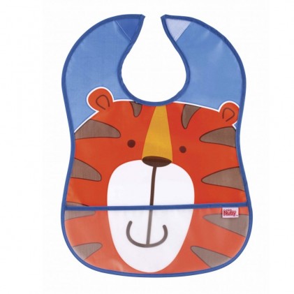 bib waterproof tiger nuby