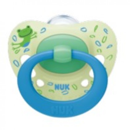 Πιπίλα Nuk 18-36m Σιλικόνης Happy Frog